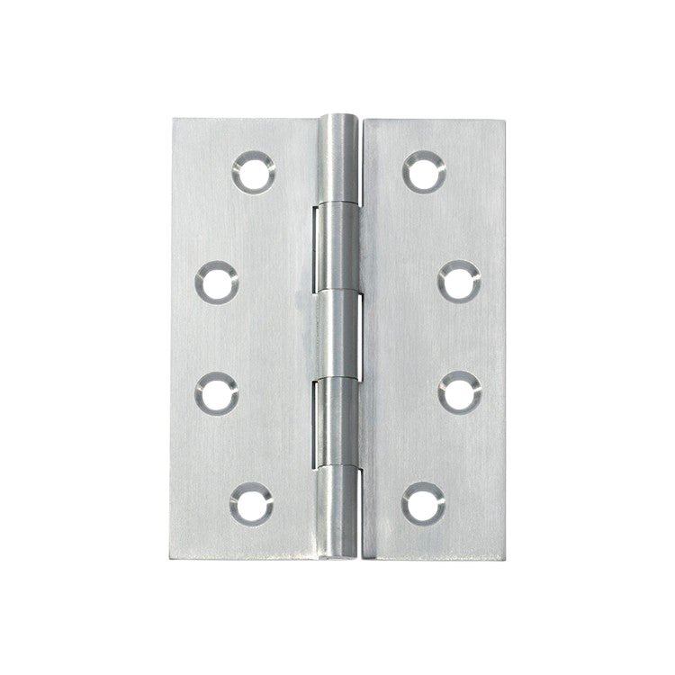 Satin Chrome Butt Hinge Fixed Pin