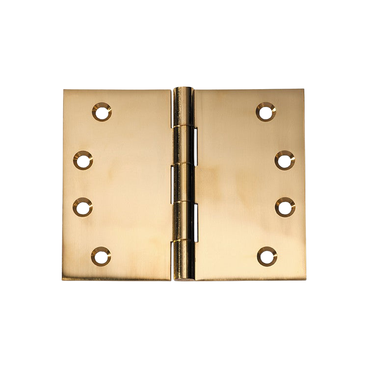 Polished Brass Butt Hinge Fixed Pin