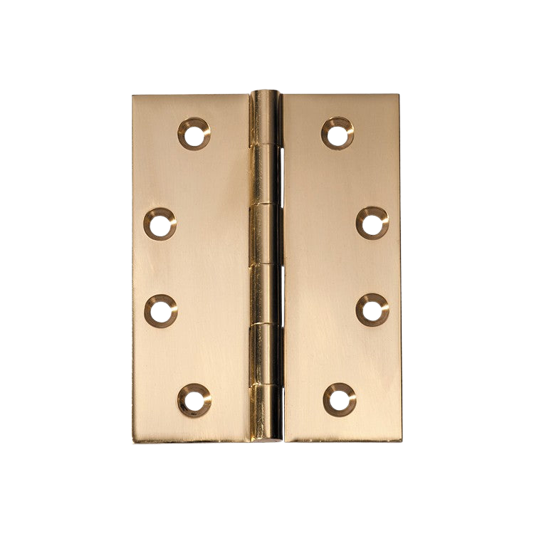 Polished Brass Butt Hinge Fixed Pin